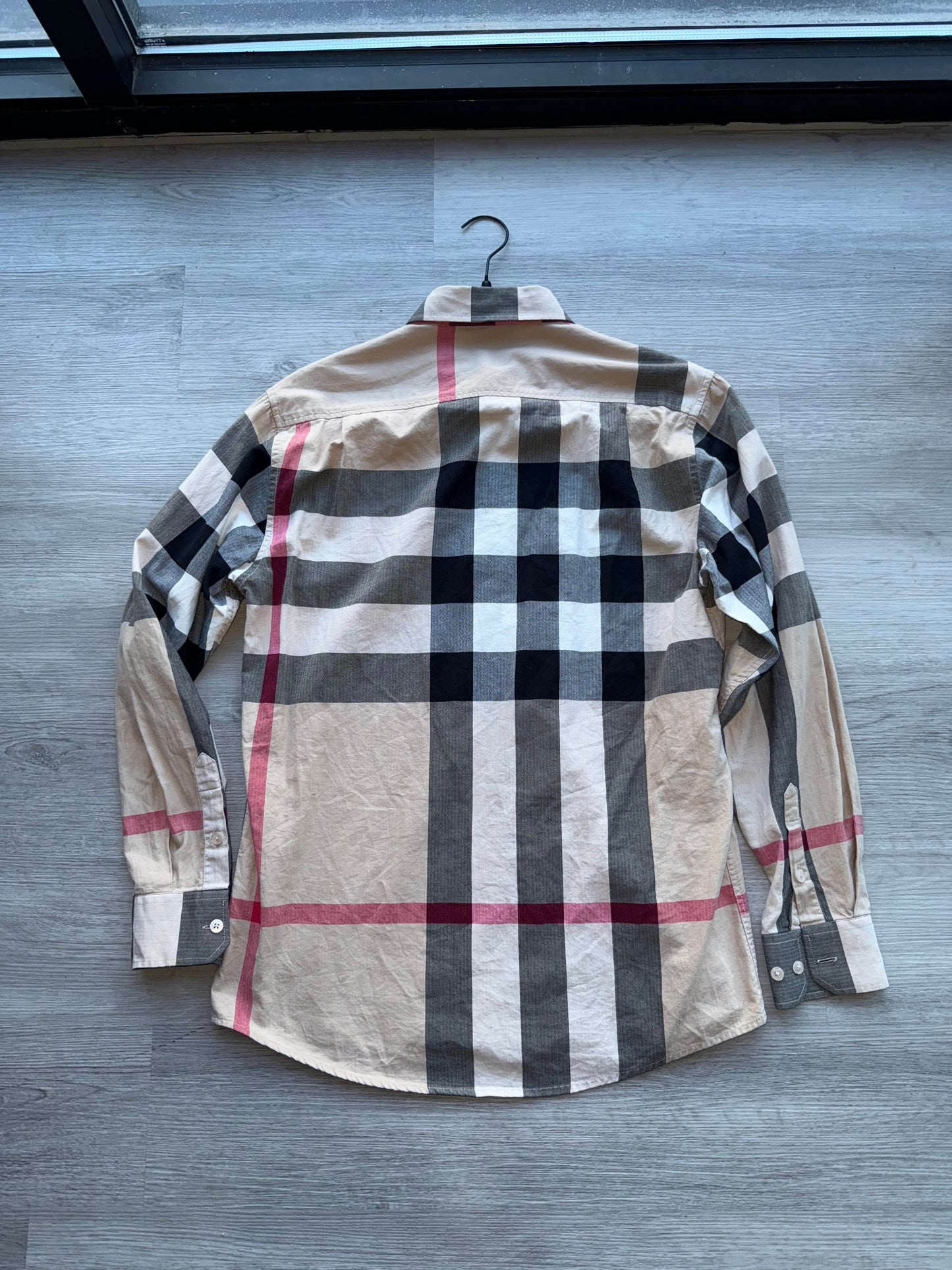 Burberry Print Button Down Shirt Preowned