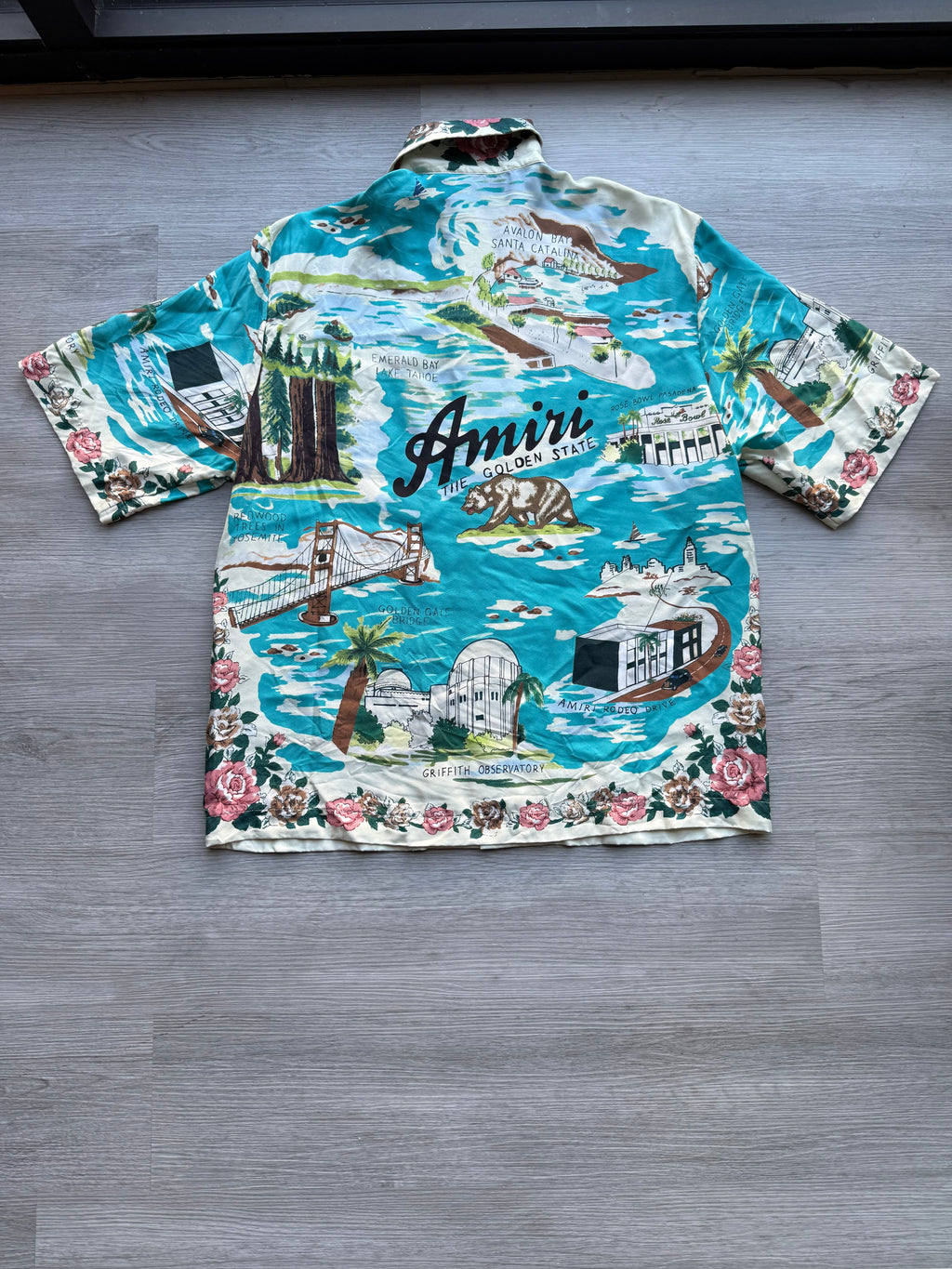 Amiri Hawaiian bowling shirt ‘multicolor’