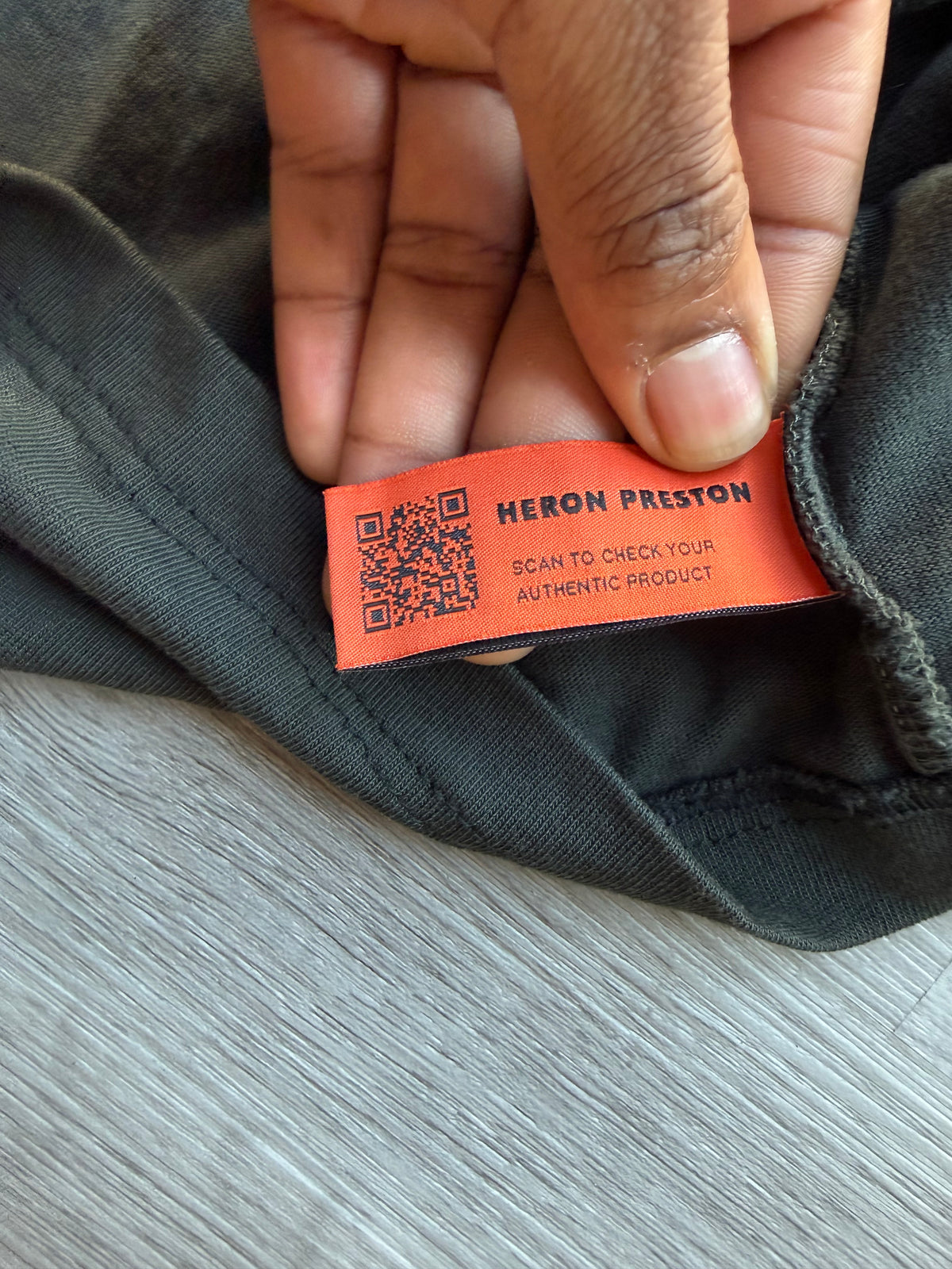 Heron Preston censored t-shirt