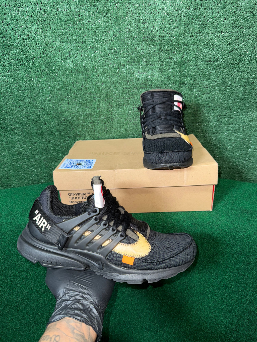 OFF-WHITE X NIKE AIR PRESTO ‘BLACK’