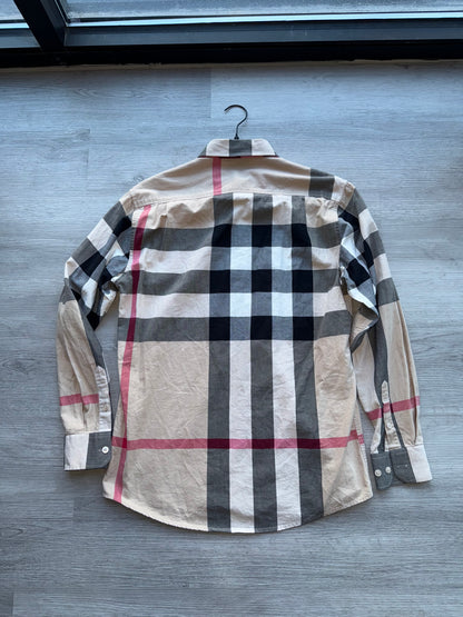 Burberry Print Button Down Shirt Preowned