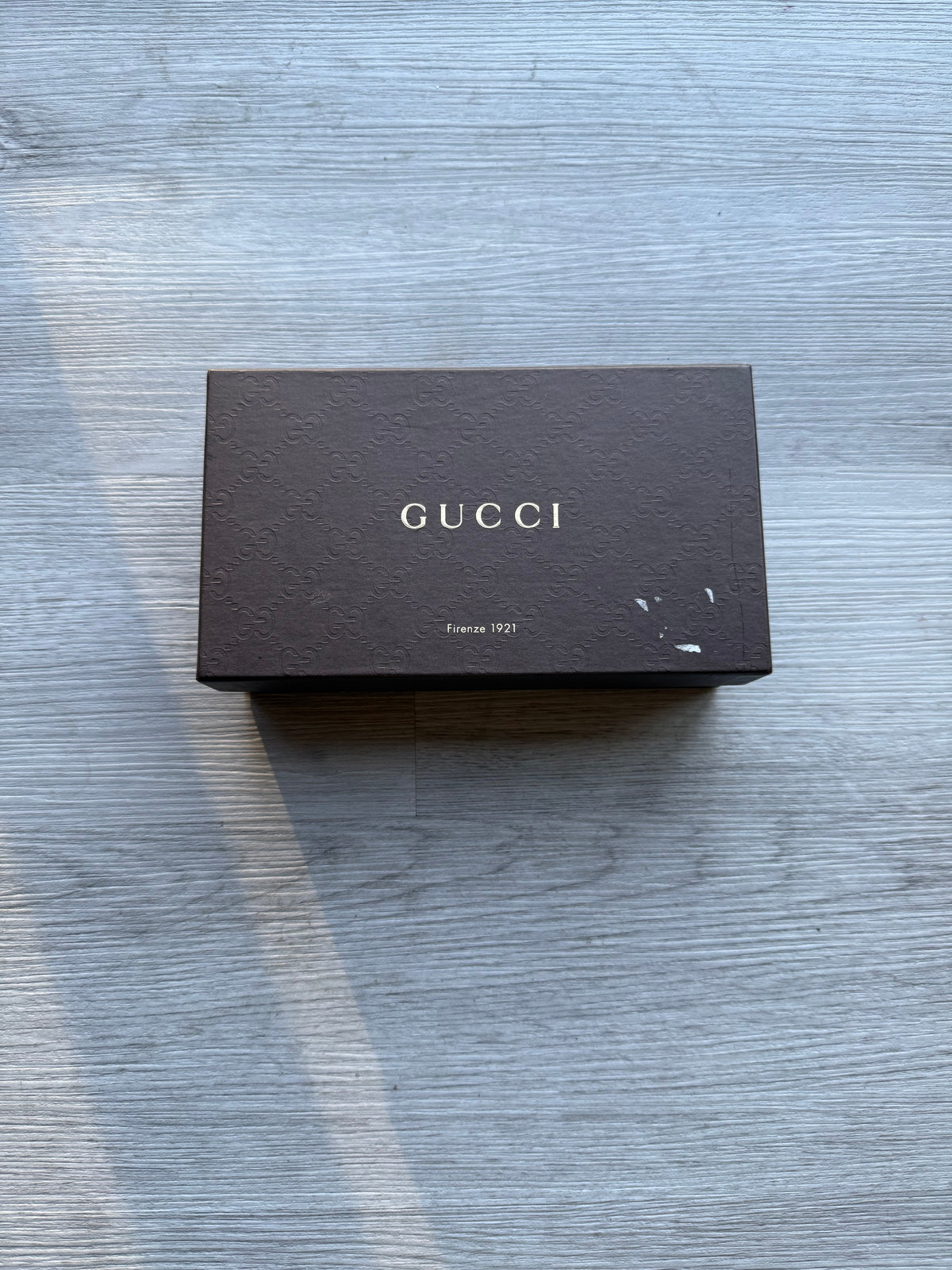 Gucci guccissima leather heart continental wallet