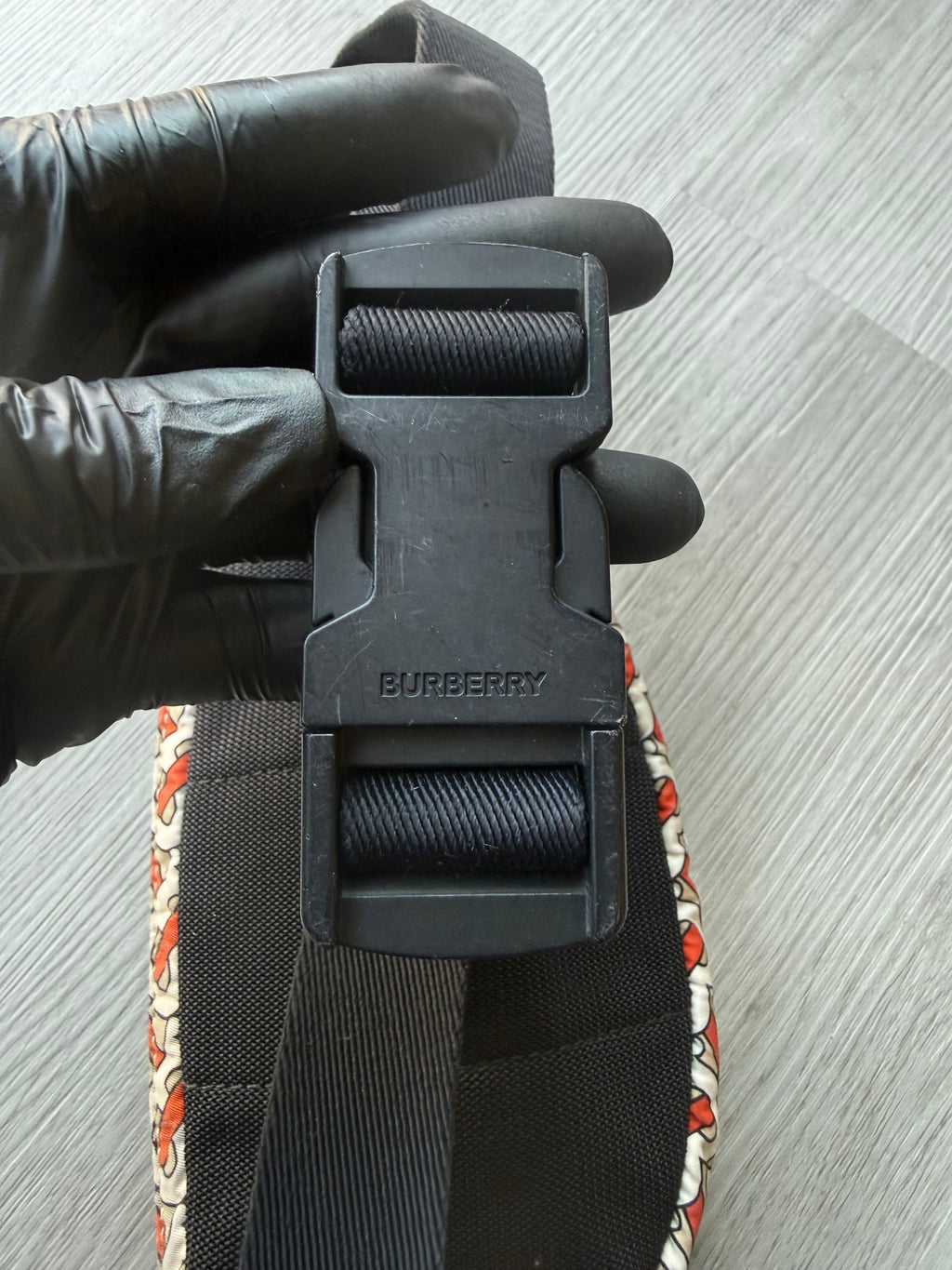 Burberry TB monogram belt bag