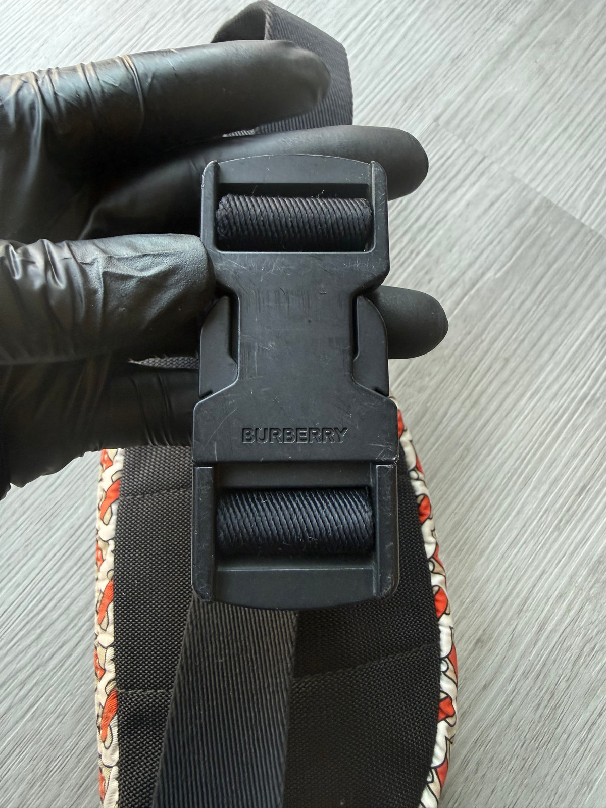 Burberry TB monogram belt bag