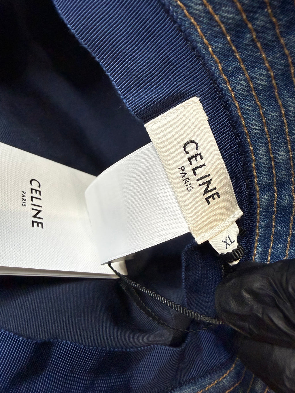 CELINE BOB BRODE BUCKET HAT ‘TRAIL WASH’