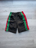 Gucci red green stripes kid shorts