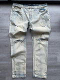 BLUE BLEACH SERENEDE JEANS