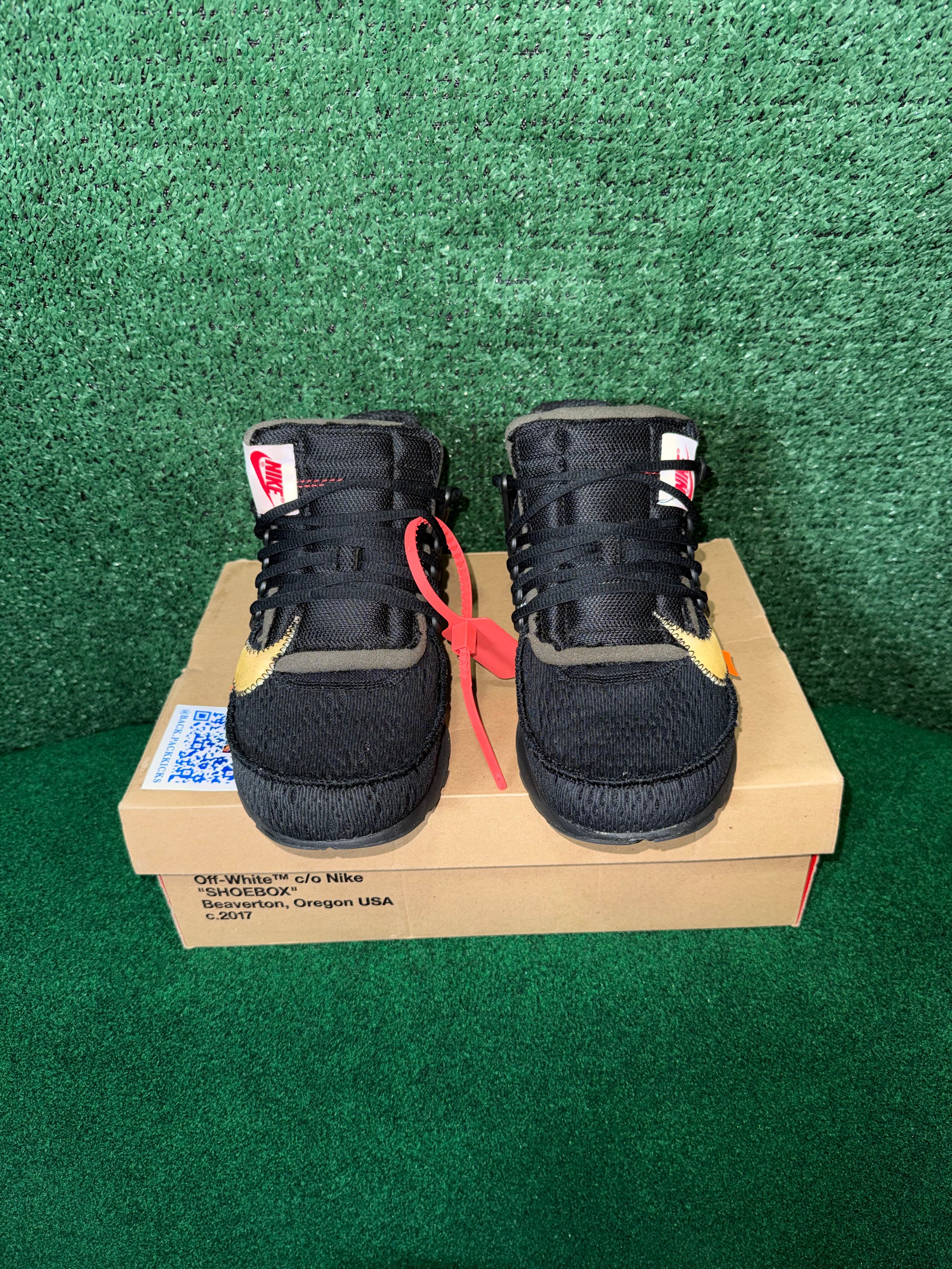 OFF-WHITE X NIKE AIR PRESTO ‘BLACK’