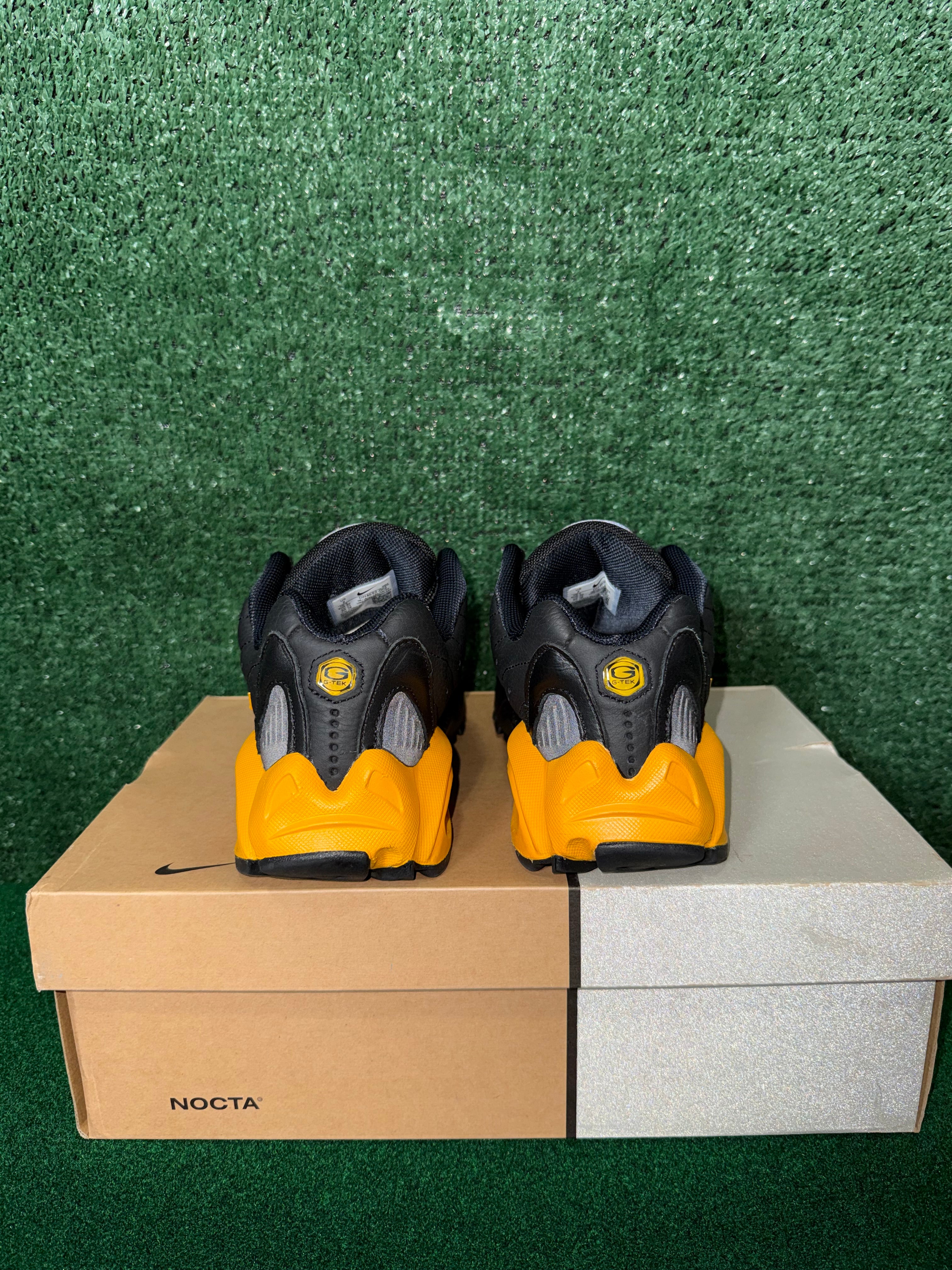 NOCTA X NIKE HOT STEP AIR TERRA ‘BLACK UNIVERSITY GOLD’