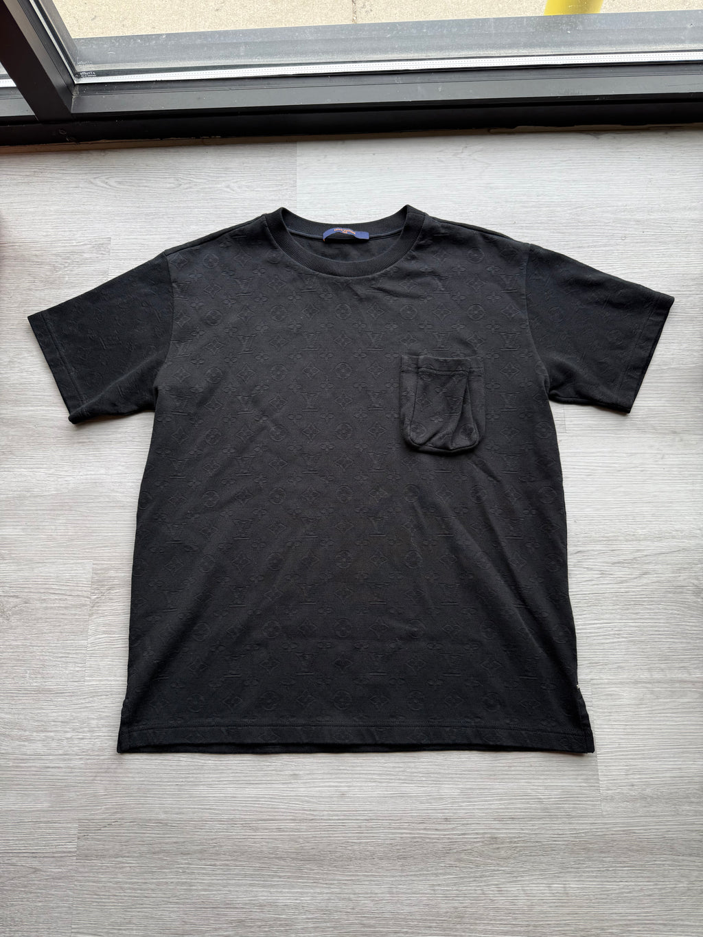 Louis Vuitton Black Monogram Pocket T-Shirt