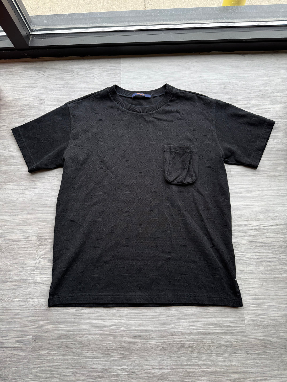 Louis Vuitton Black Monogram Pocket T-Shirt