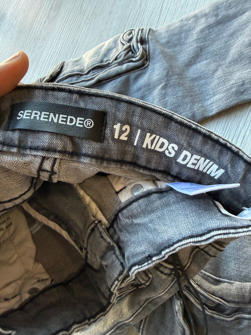 Kids smoked black serenade jeans