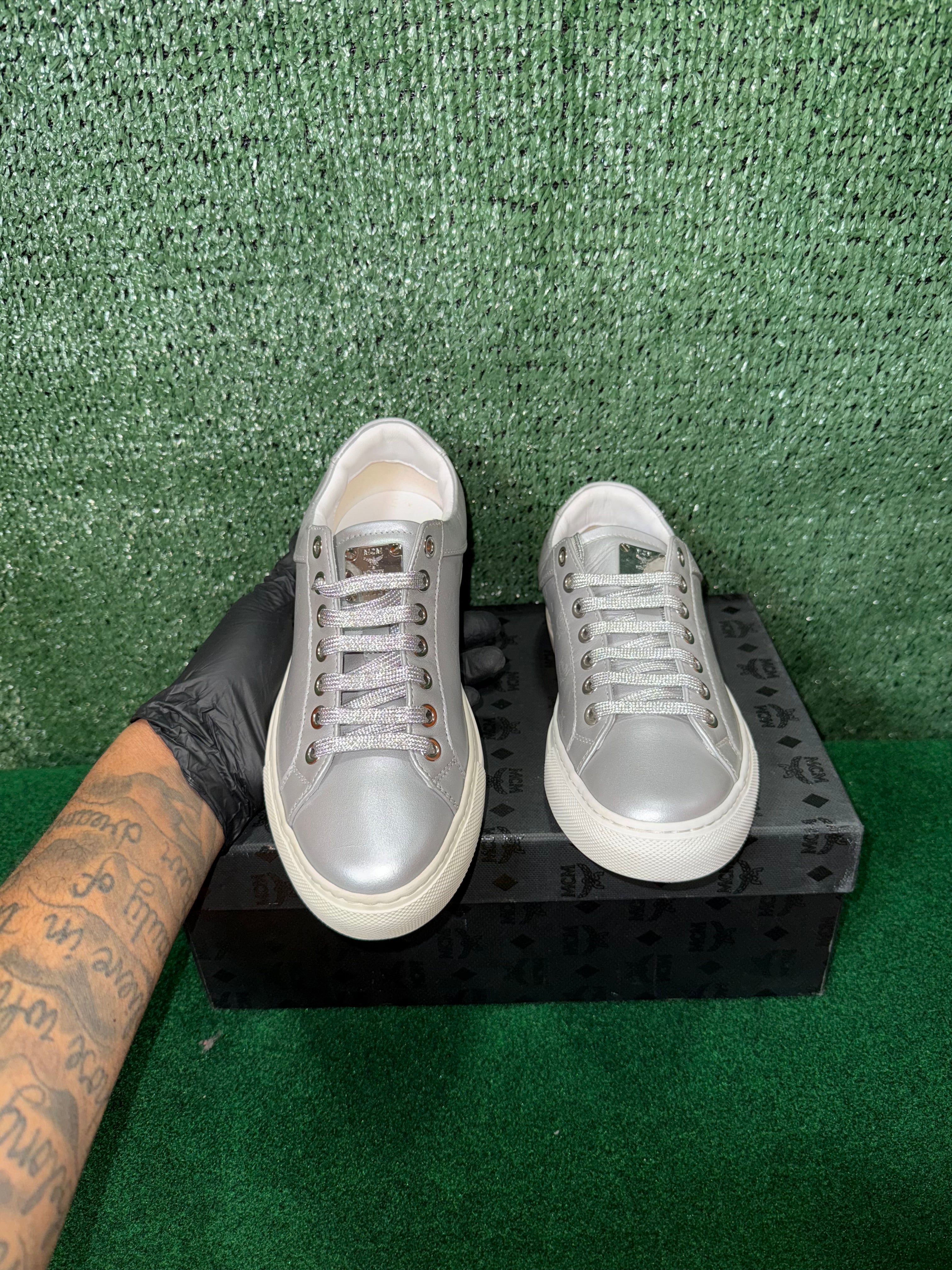 MCM Silver Shoe