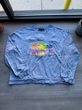 Who decides war “underwater beach” embroidered crewneck sweatshirt