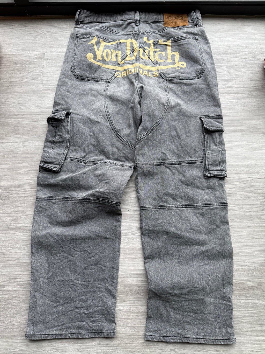 Von Dutch baggy straight carpenter cargo hunter pants