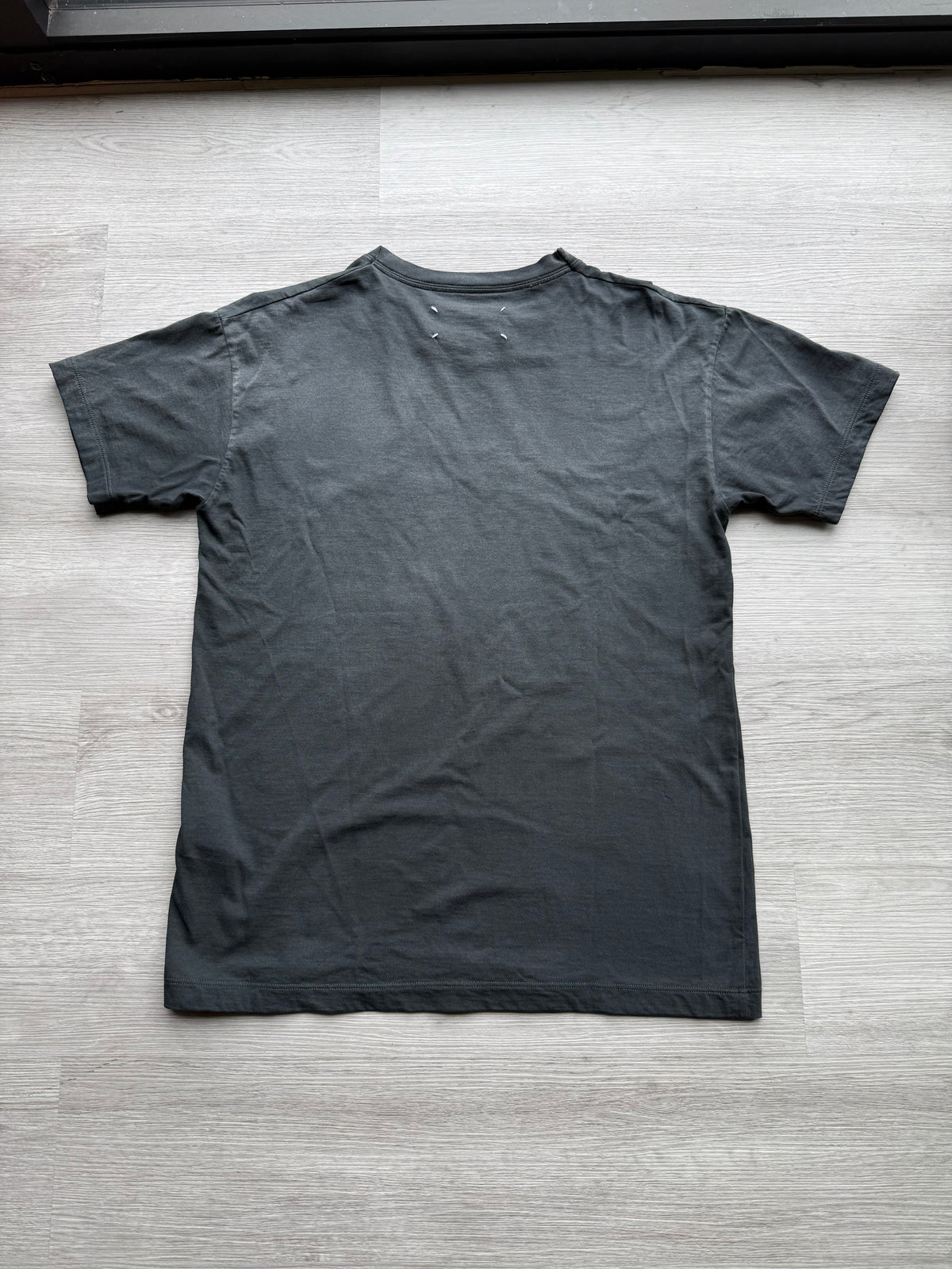 Maison Margiela Reverse Logo T-Shirt ‘Washed Black’
