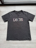 Dior Flowers Embroidered T-shirt
