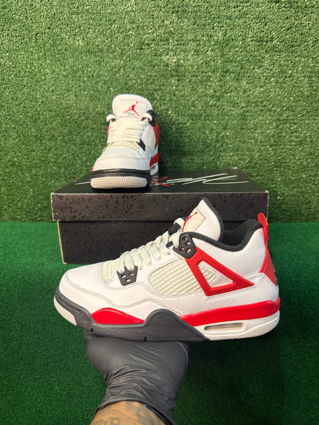 JORDAN 4 RETRO ‘RED CEMENT’