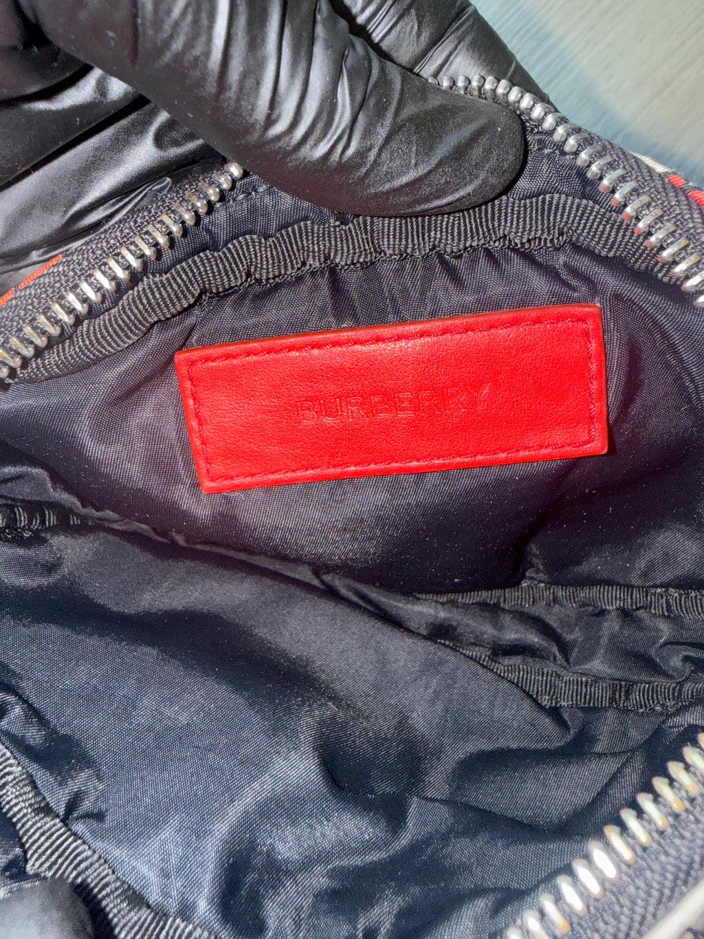 Burberry TB monogram belt bag