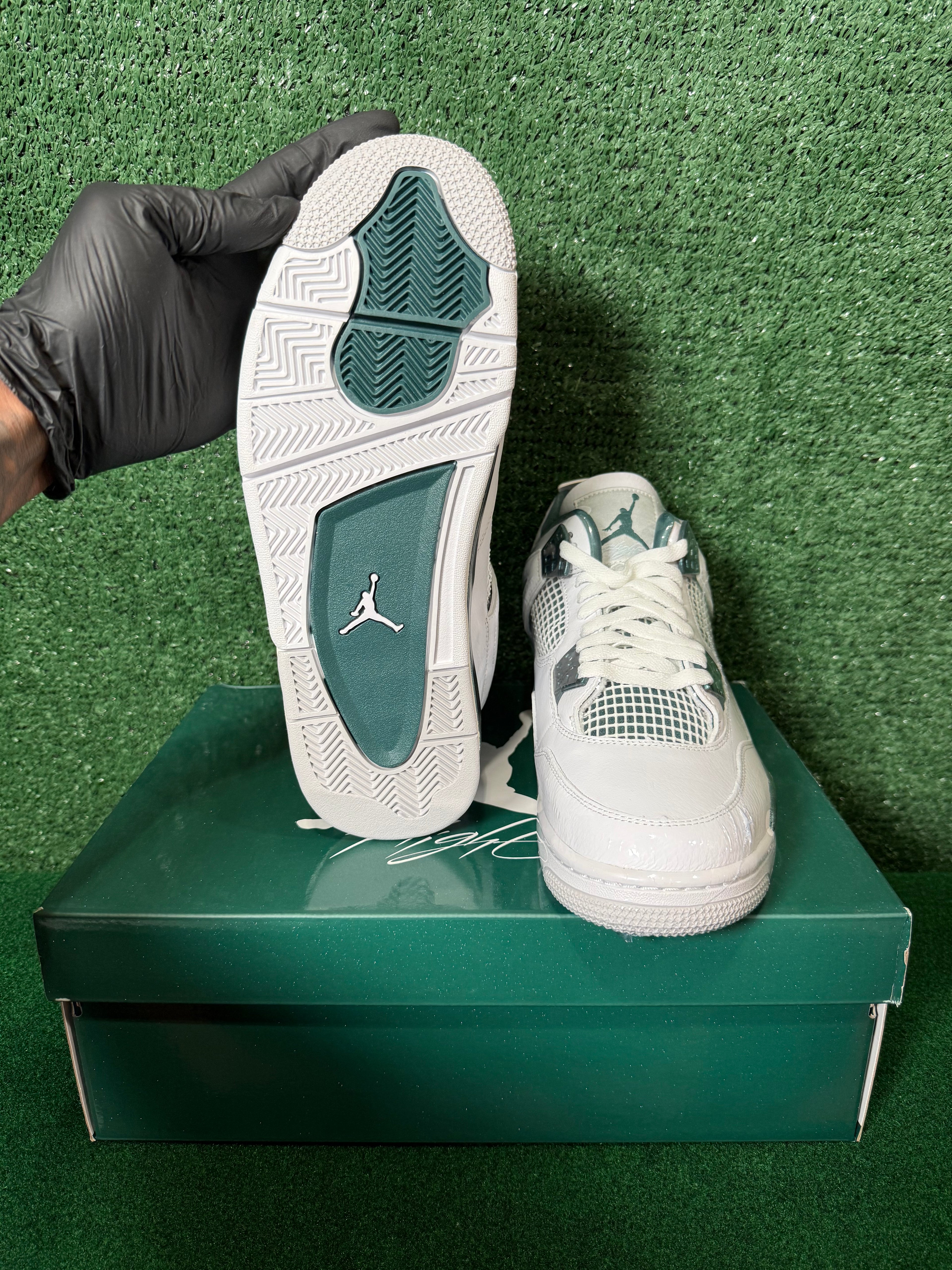 JORDAN 4 RETRO OXIDIZED GREEN