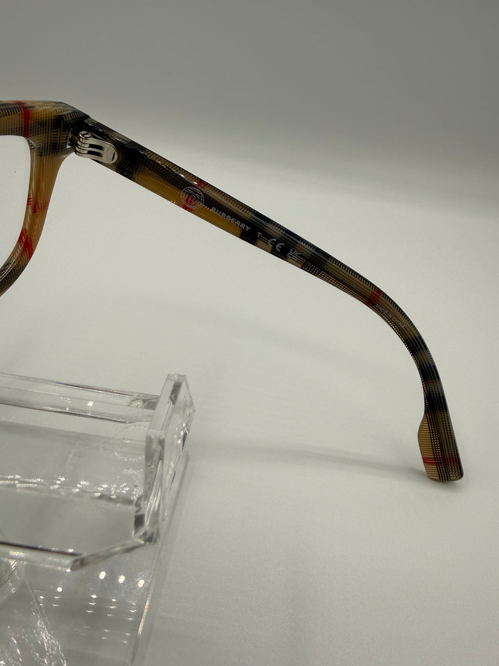 Burberry kids vintage check/tartan pattern sunglasses