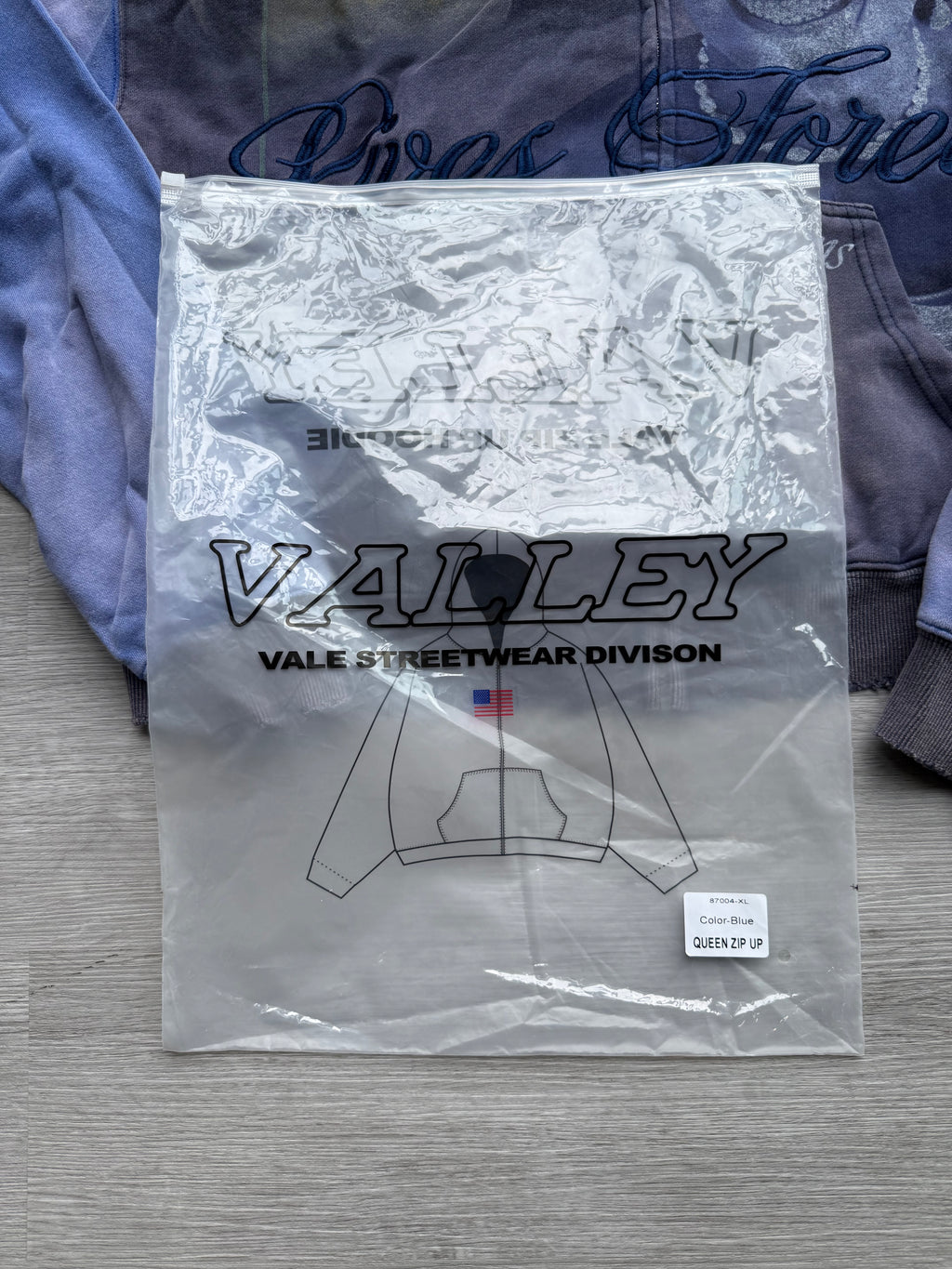 Vale Forever Queen Zip Up Hoodie