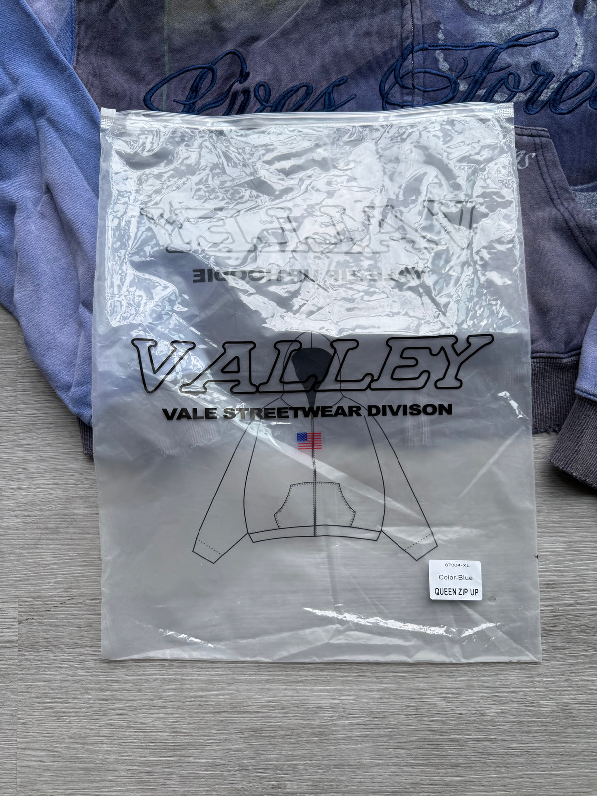 Vale Forever Queen Zip Up Hoodie