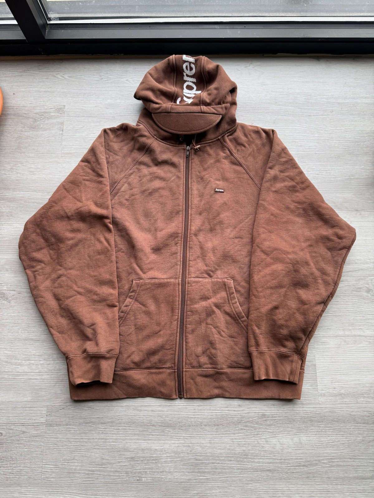Supreme Brim Zip Up Hooded Sweatshirt