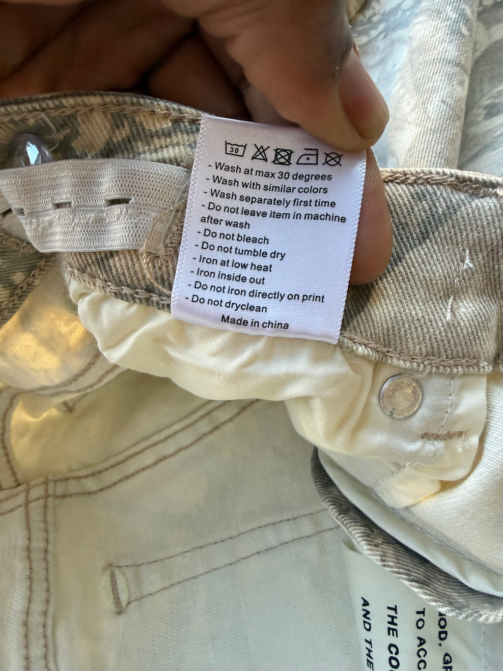 Kids hunting camouflage serenade jeans