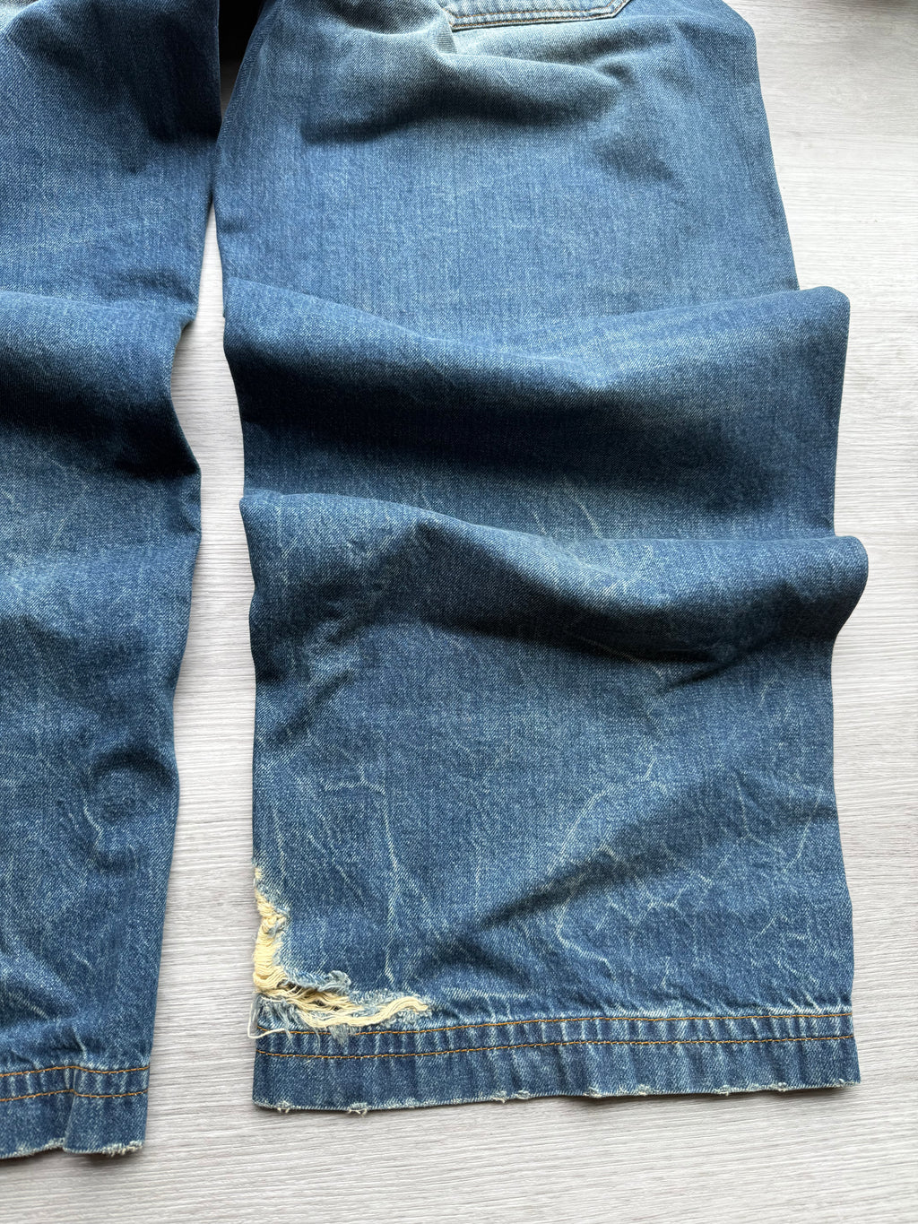 Louis Vuitton denim carpenter pants