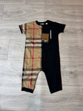 Burberry baby’s Lenox romper