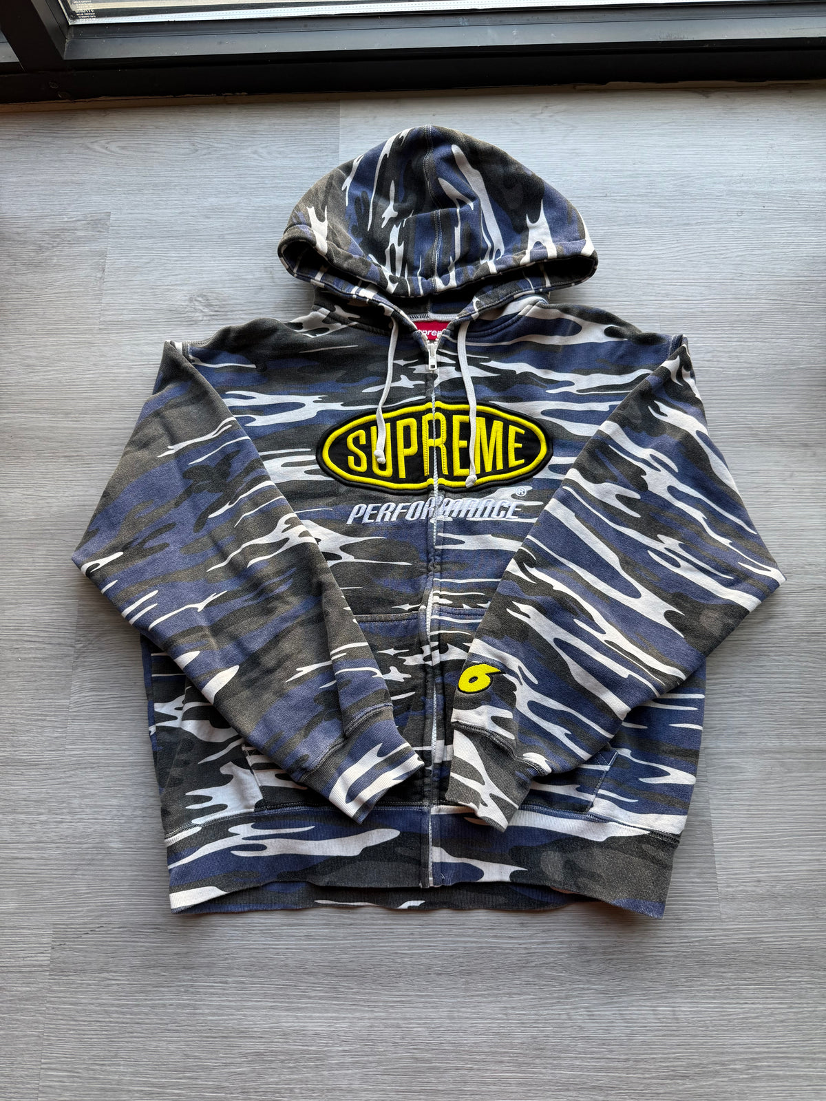 Supreme Performance Zip Up Hooded Sweatshirt