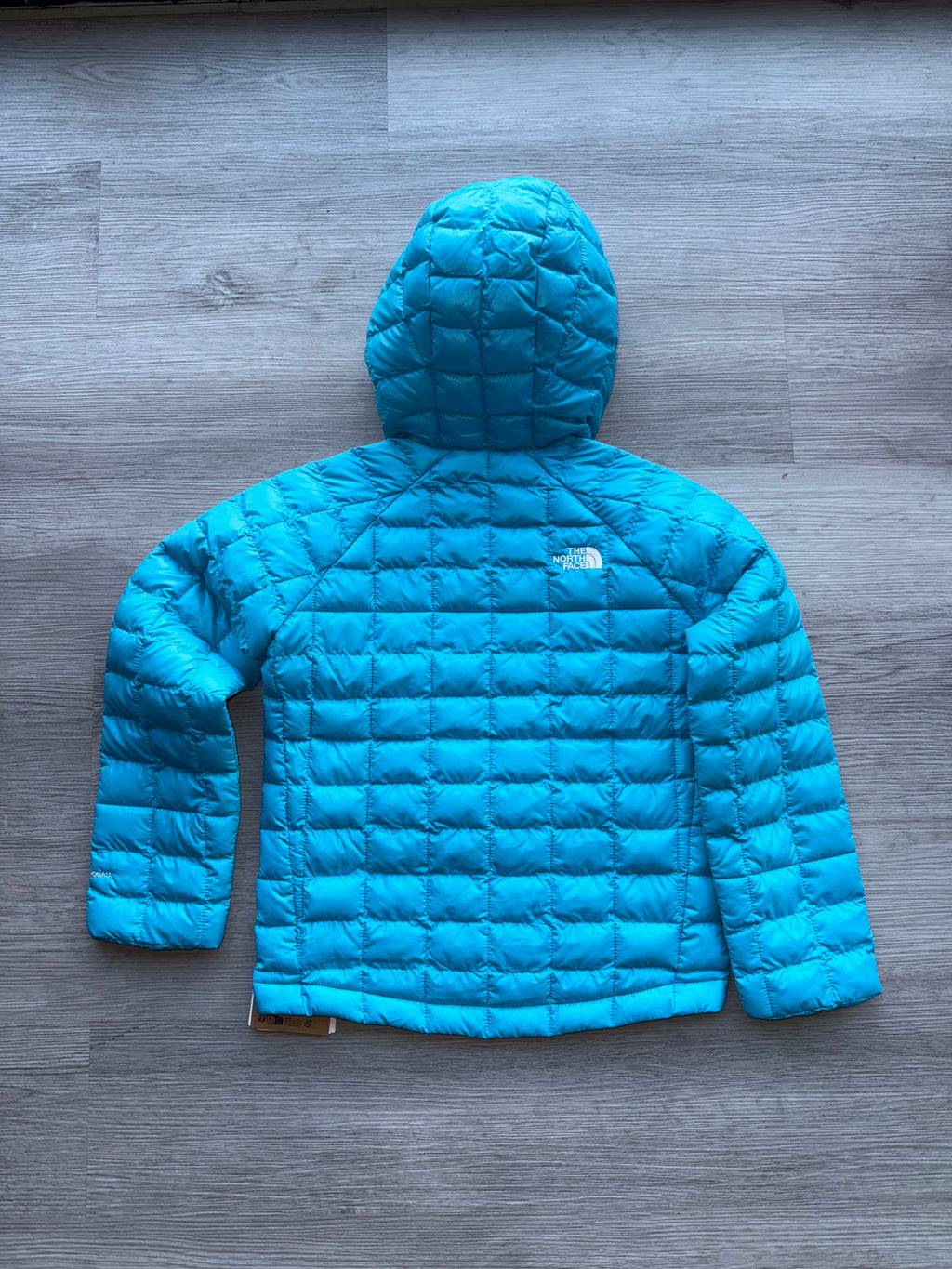 Light Blue Kids Northface Coat