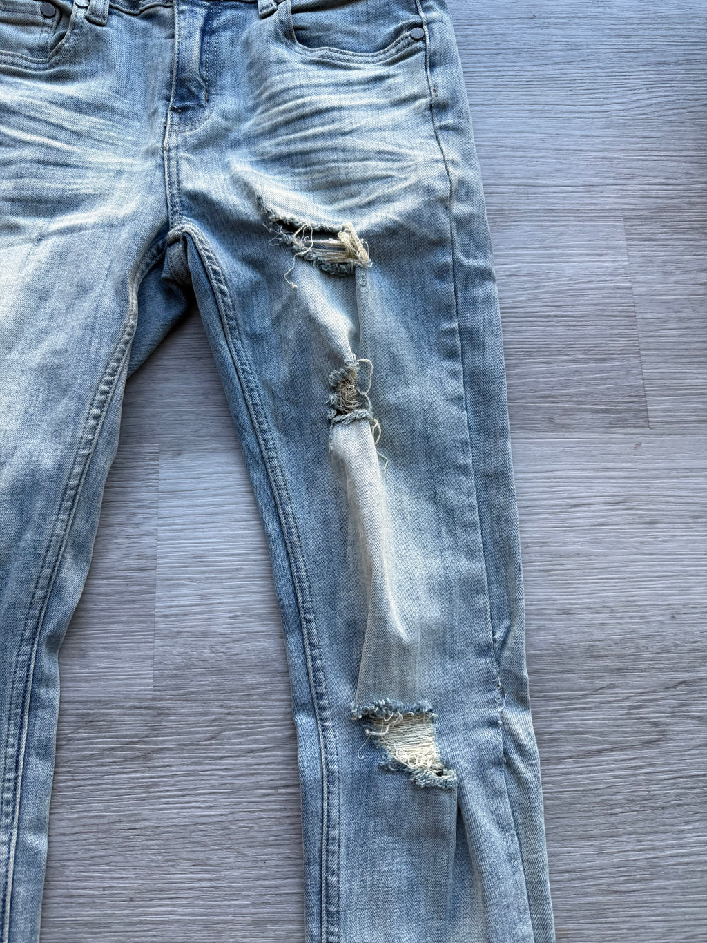 Ripped serenade kid blue jeans