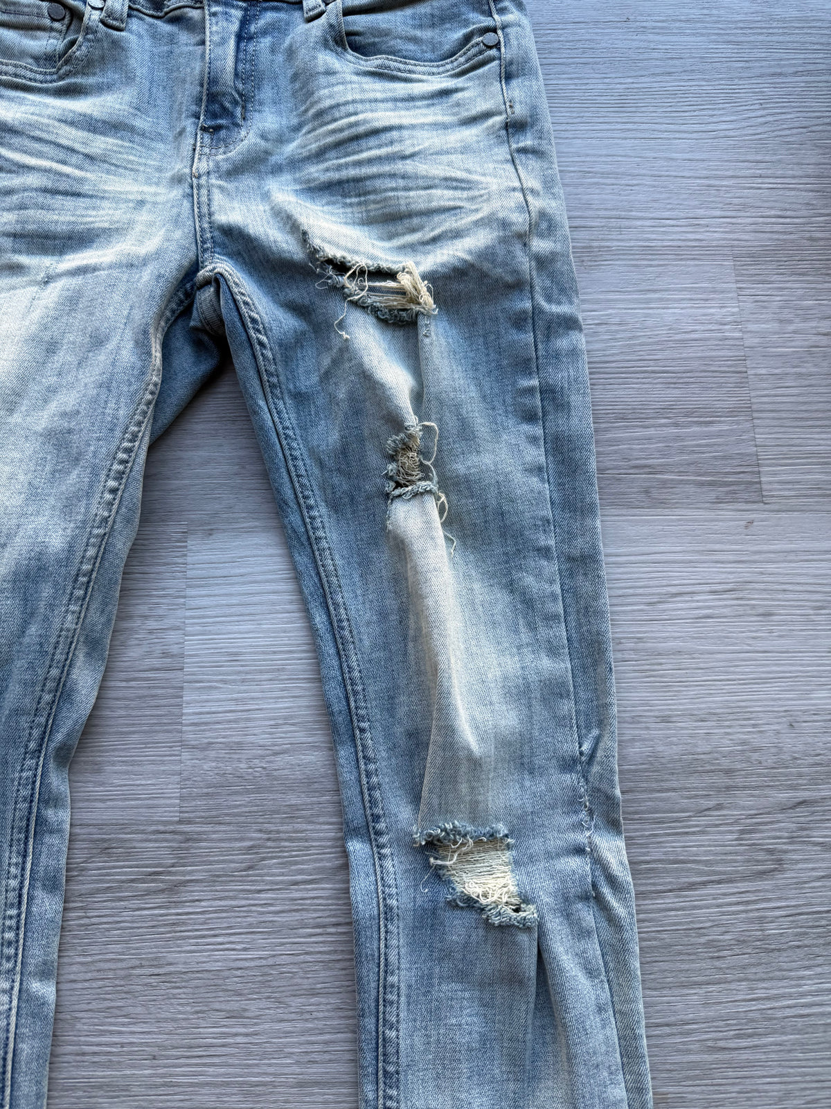 Ripped serenade kid blue jeans