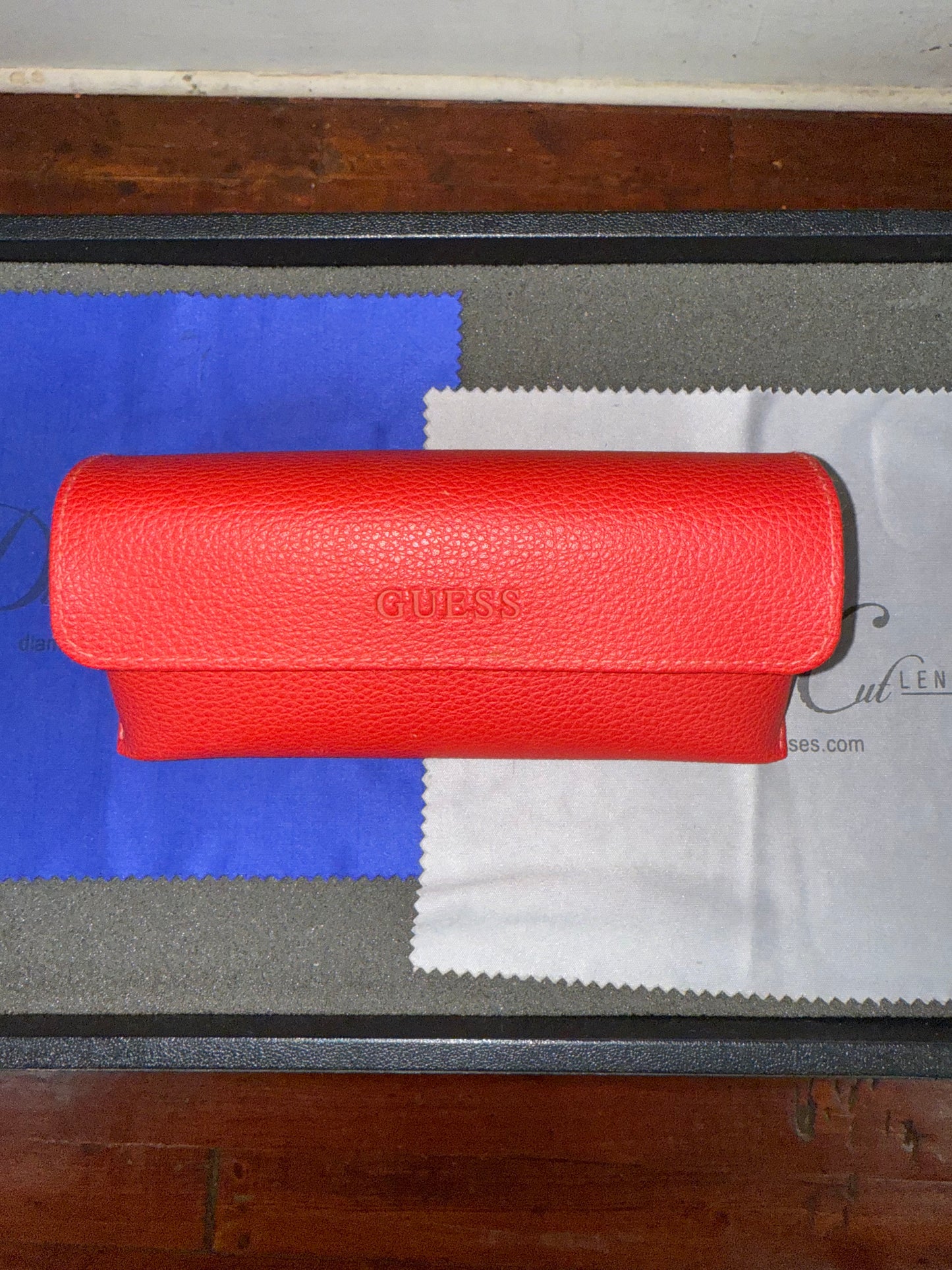 Cartier Black Buffalo Horns With Gold C’s Used Case Preowned