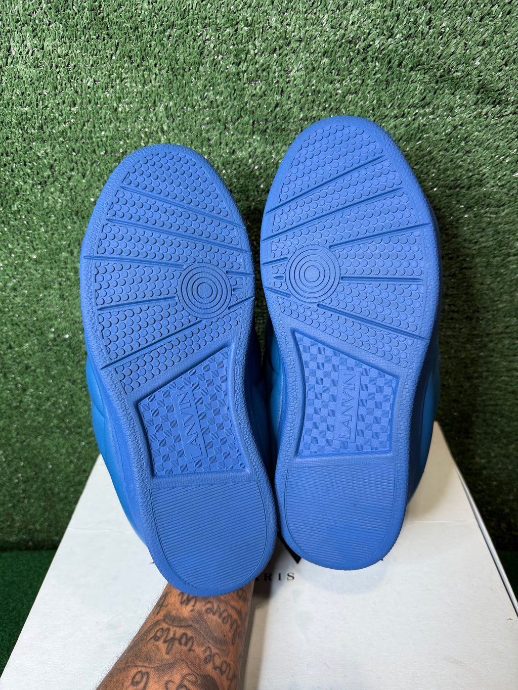 LANVIN CURB XL SNEAKER ‘BLEU’