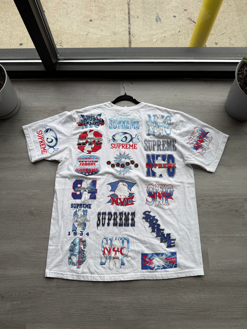 Supreme Flash Tee White