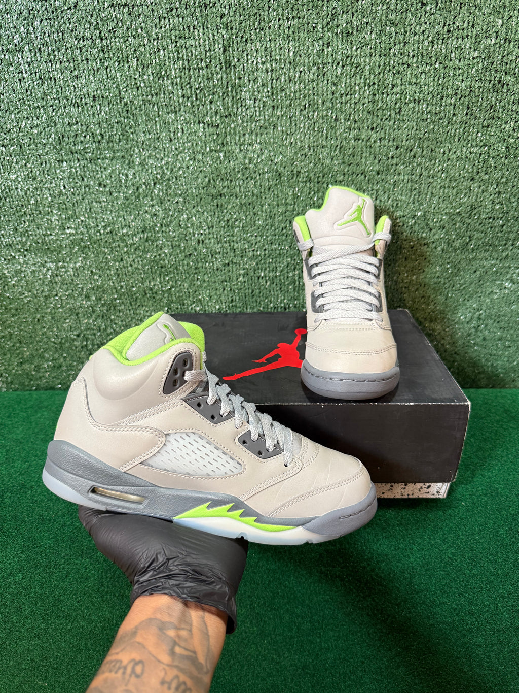 Jordan 5 Retro Green Bean (2022)