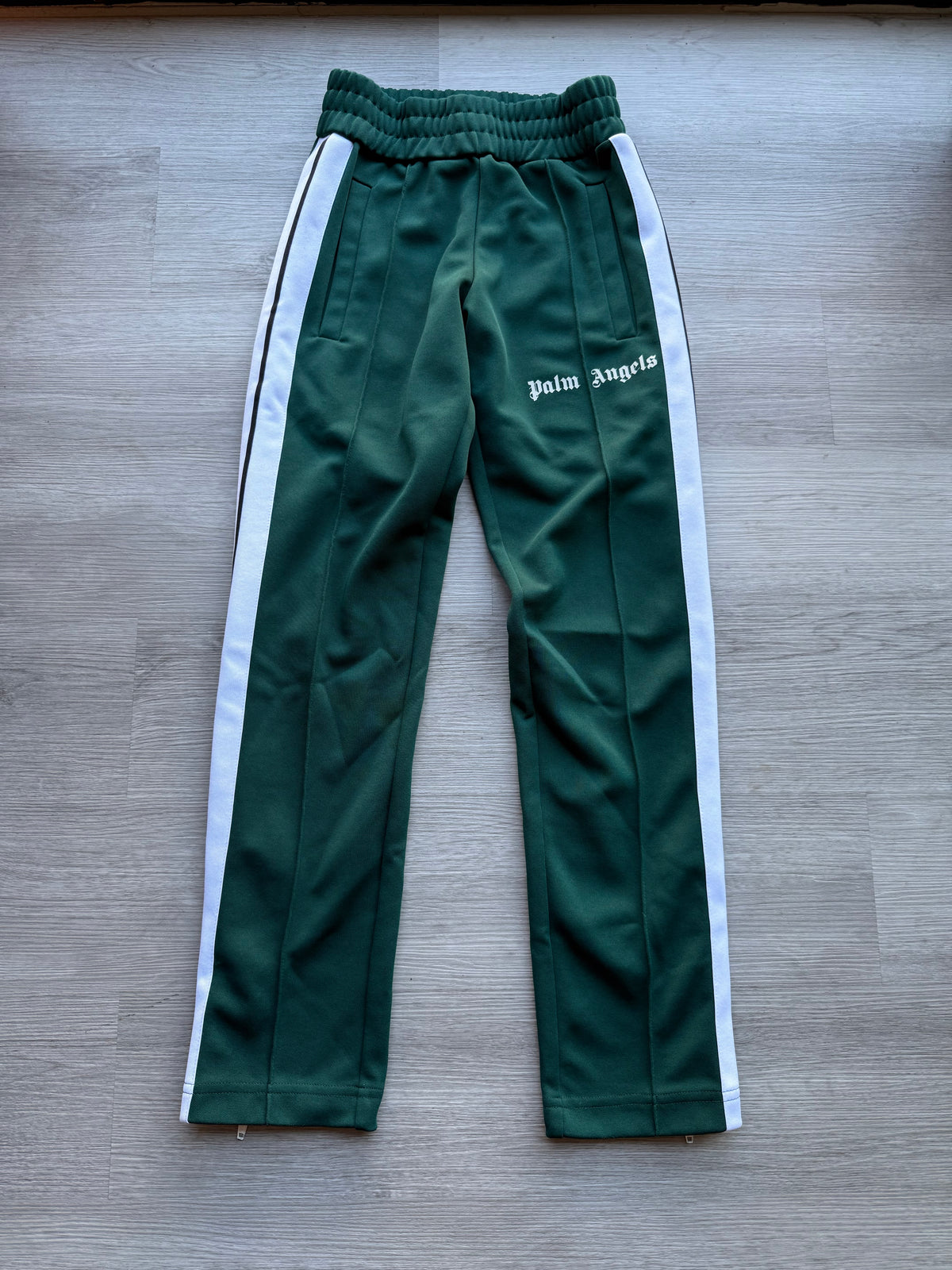 Palm angels classic track pants ‘forest green’