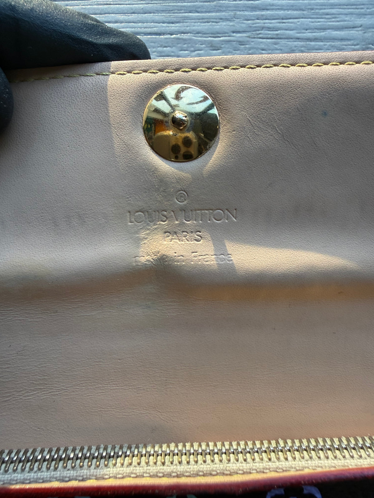 Louis Vuitton monogram multicolor Sarah long vintage wallet