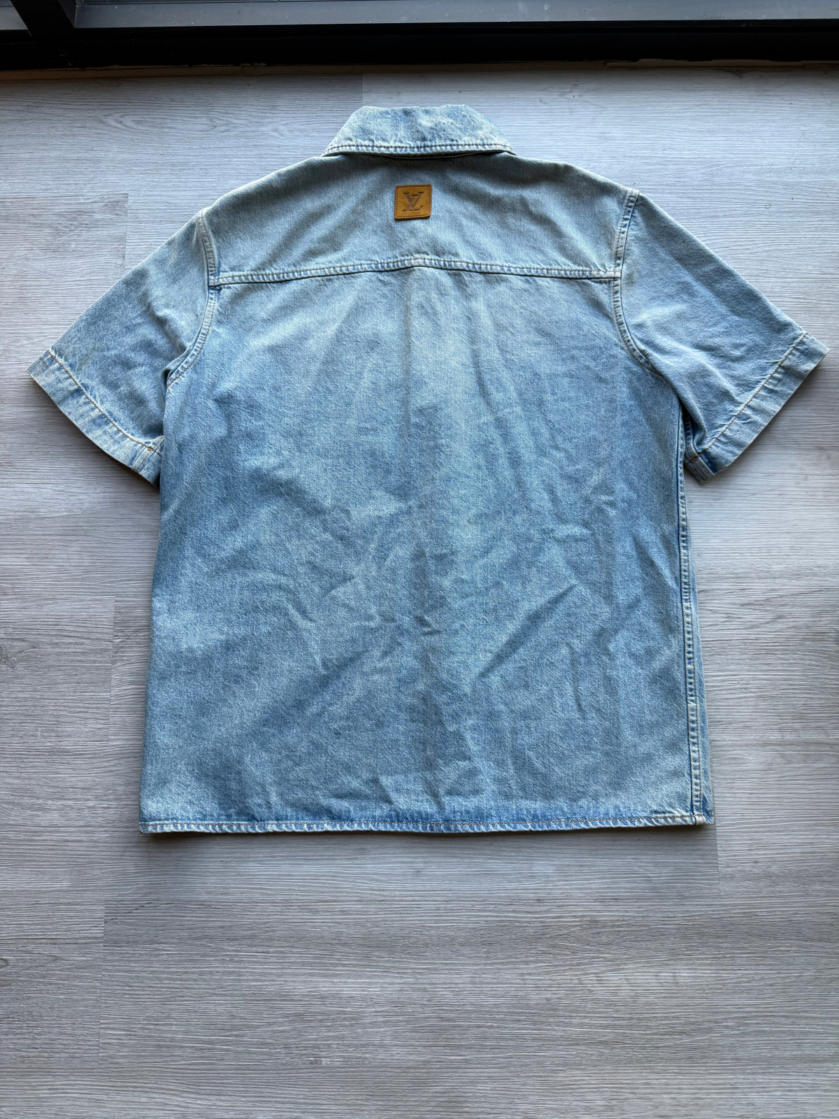 Louis Vuitton short-sleeve Jean jacket