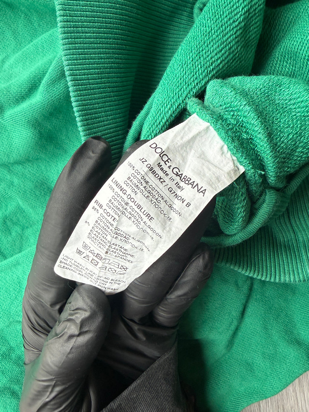 Dolce & Gabbana Logo-Print Cotton Hoodie