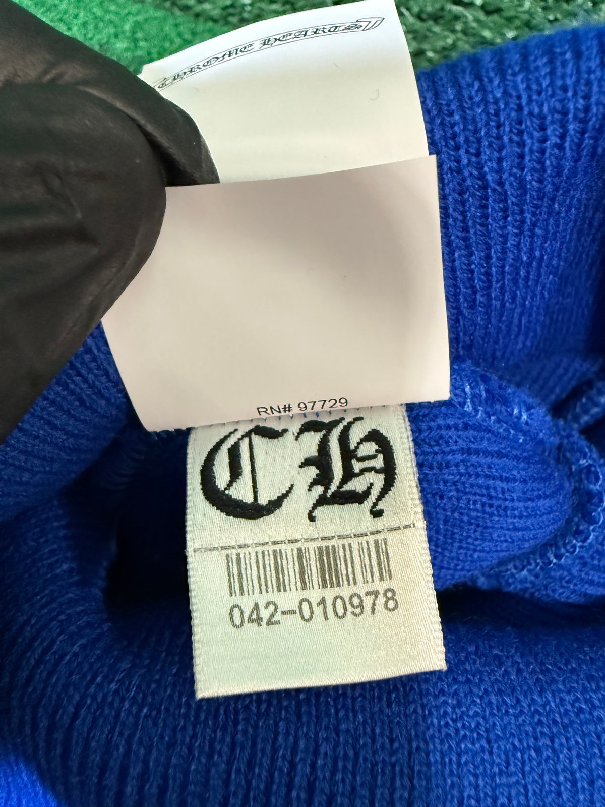 Chrome hearts watch beanie ‘blue’