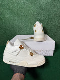 JORDAN 4 RETRO METALLIC GOLD (WOMEN’S)