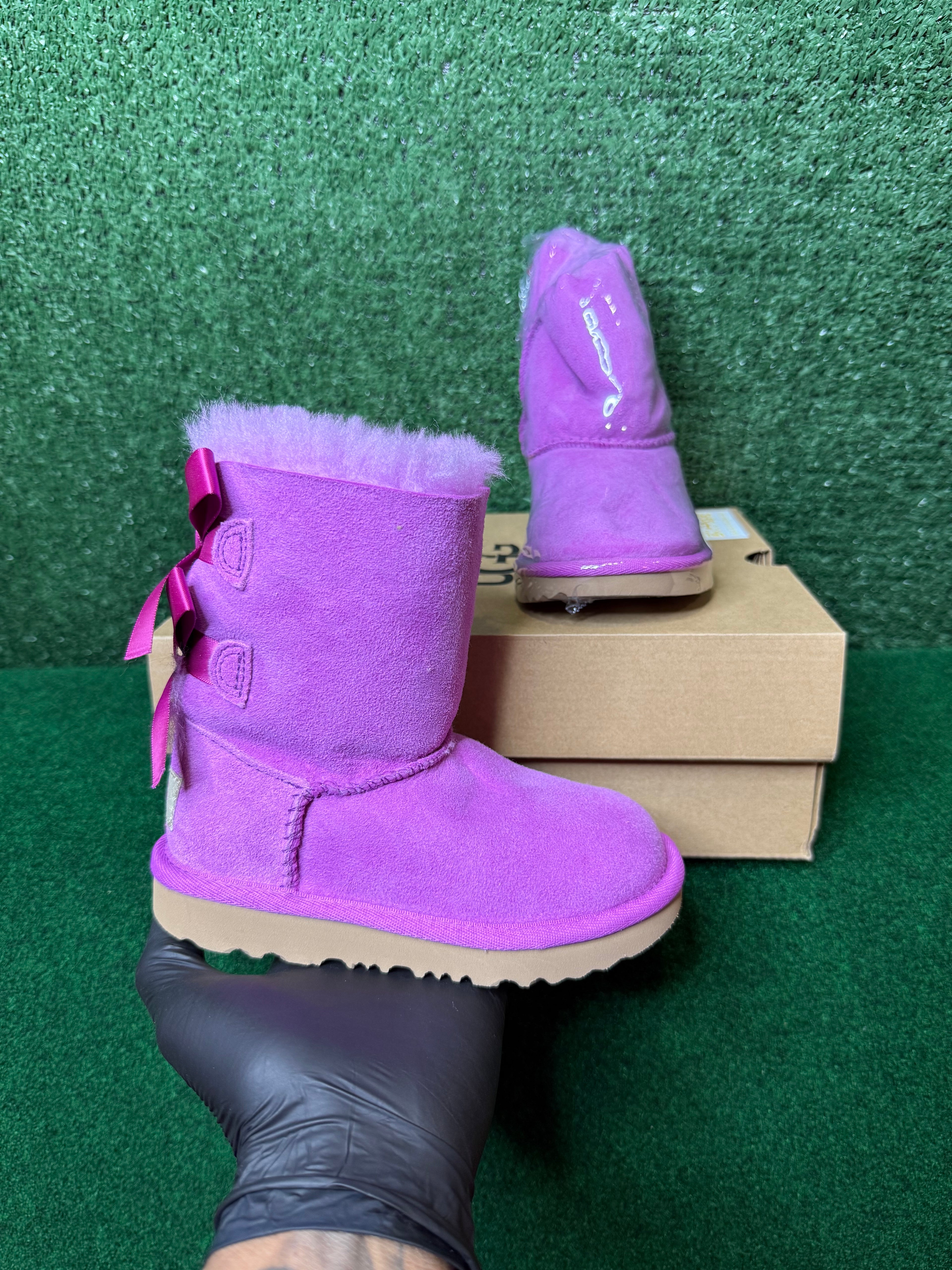 UGG Kid’s Bailey Bow II Suede Boots