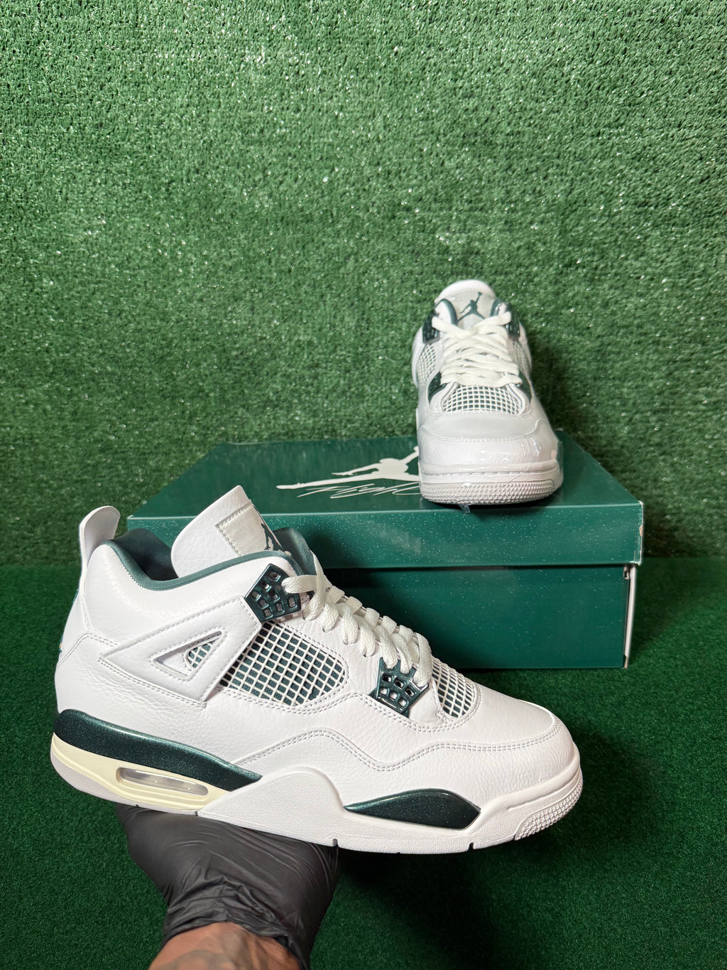 JORDAN 4 RETRO OXIDIZED GREEN