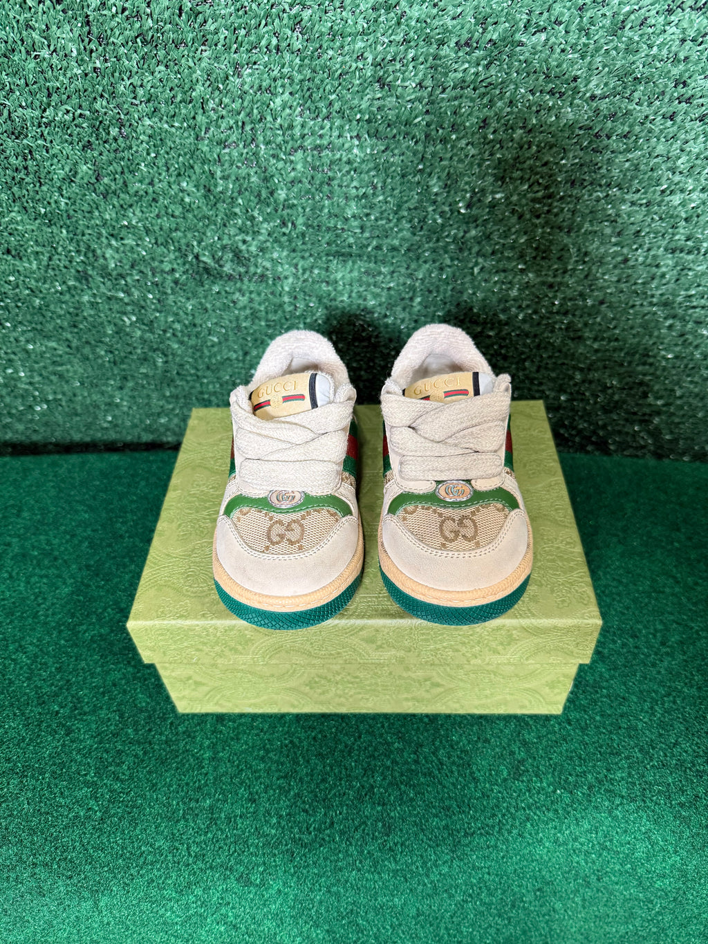 GUCCI TODDLER Sneaker Variation butter Leather