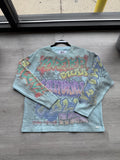 DUAA Art Long Sleeve Aqua/Multi-Color