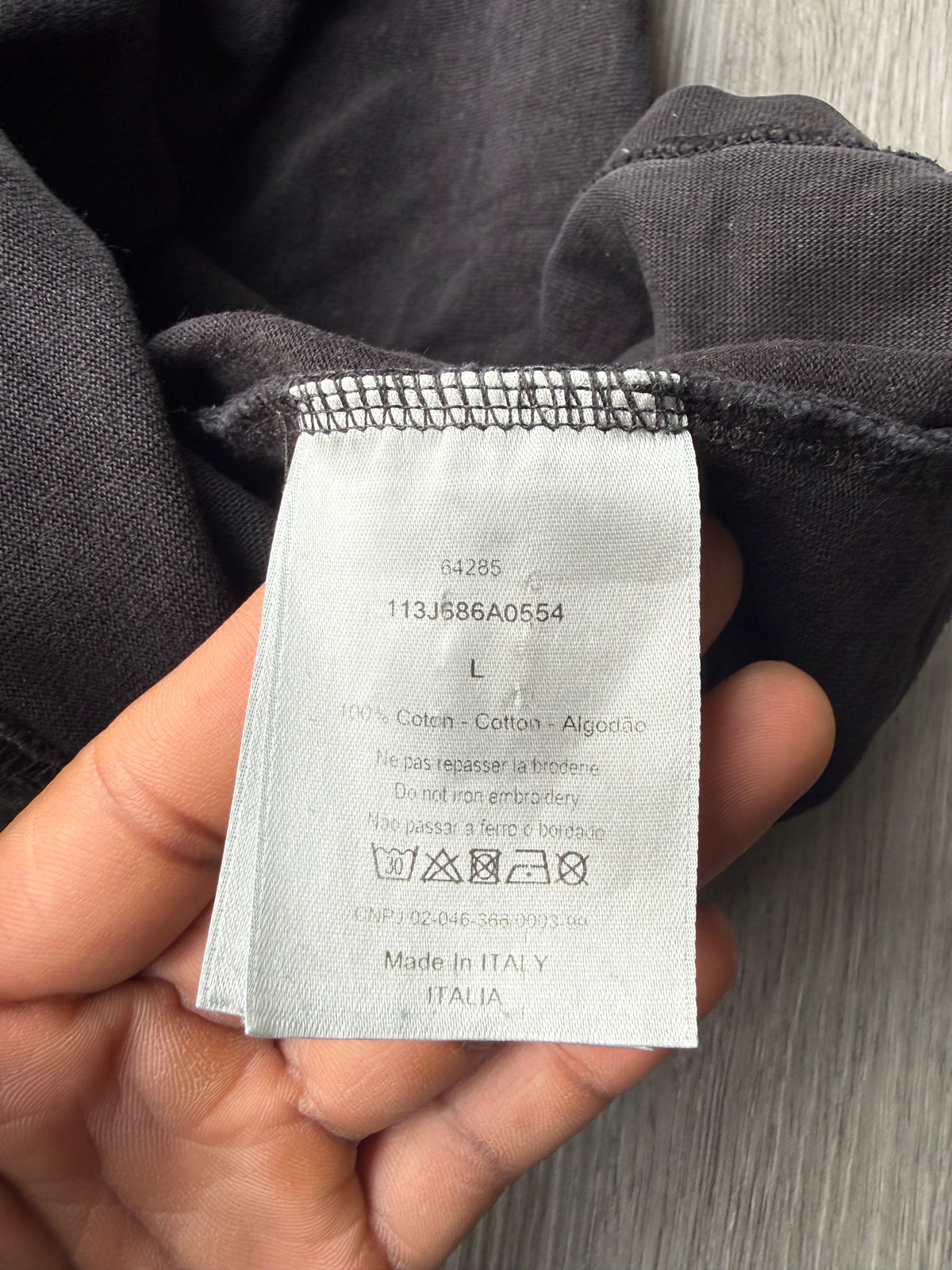 Dior Flowers Embroidered T-shirt